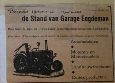 Maarten Eegdeman/ P.D Eegdeman-Nobel 25 december 1931